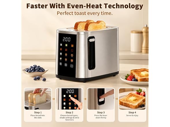 iFeiFan 2 Slice Toaster