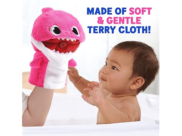 Splash & Spray Mommy Shark Bath Buddy