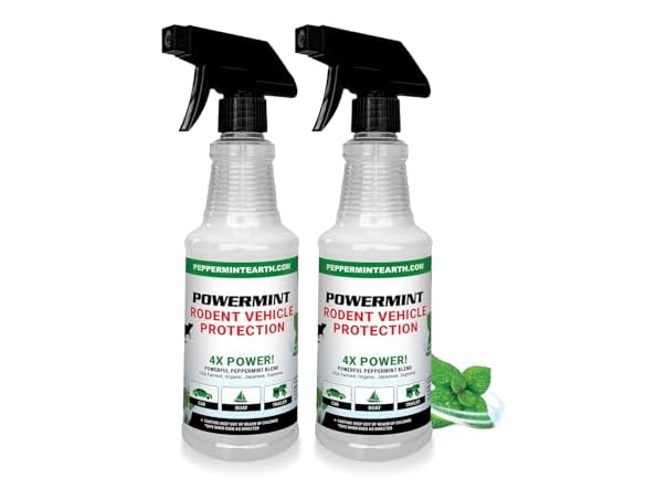 $19.99, Was $37.75, 47% Off! Powermint 16 Oz Peppermint Oil Rodent  Spray, 2 Pack dealfomo