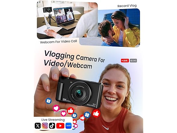 Jexylon 5K Digital Camera