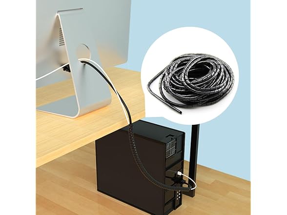 Tsurpcao Spiral Cable Wrap