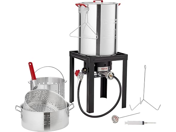 Turkey Deep Fryer, 30-qt Turkey & 10-qt Fish
