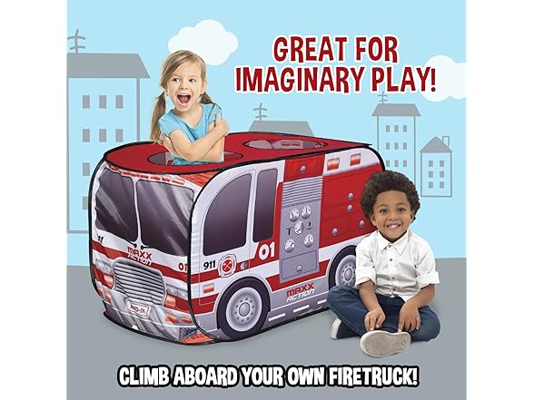 Pop Up Fire Truck
