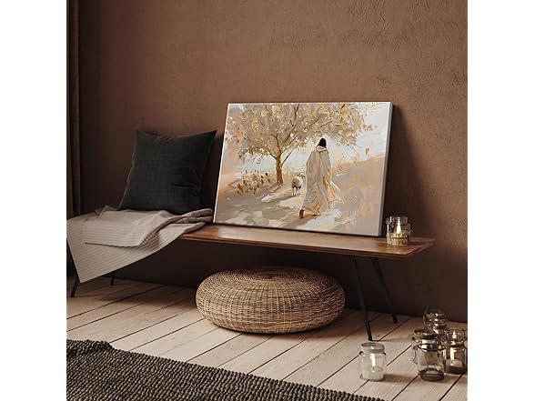 GGX Jesus Leaves the 99 Sheep Wall Art