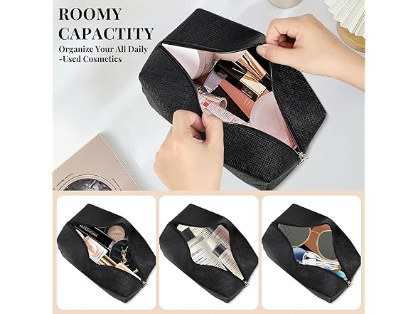 Mourumg Large Travel Makeup Bag for Women
