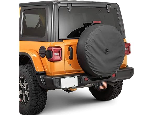 Zone Tech GA0083 SA American Flag Logo Hitch Cover Flag