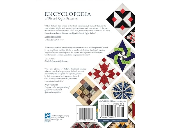 Electric Quilt Encyclopedia of Pieced Quilt