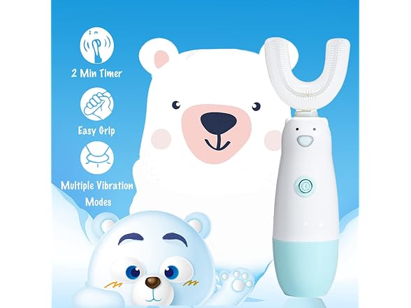 Meqtpomy Kids Electric Toothbrush