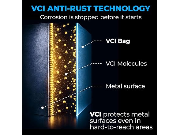 VCI Reclosable Poly Bags 9" x 12"