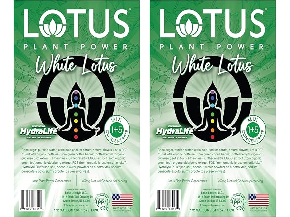 Lotus Plant Power 64oz Energy Drink