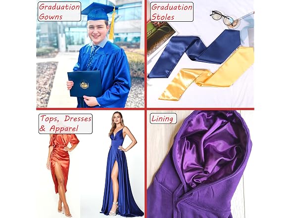 Satin Fabric - Gallery 6