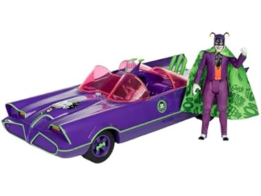 $23.68, Was $31.99, 25% Off! McFarlane Toys - DC Retro Batmobile & The Joker dealfomo