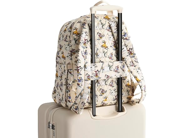 Vera Bradley Bancroft Backpack, Downhill Skiing Mickey and Friends