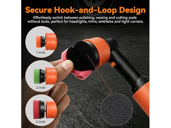 PROTMEX Cordless Car Buffer Polisher