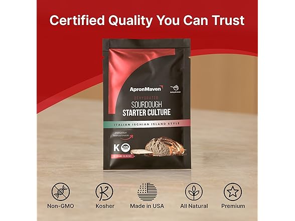 2Pk Premium Sourdough Starter- Italian Ischian Island