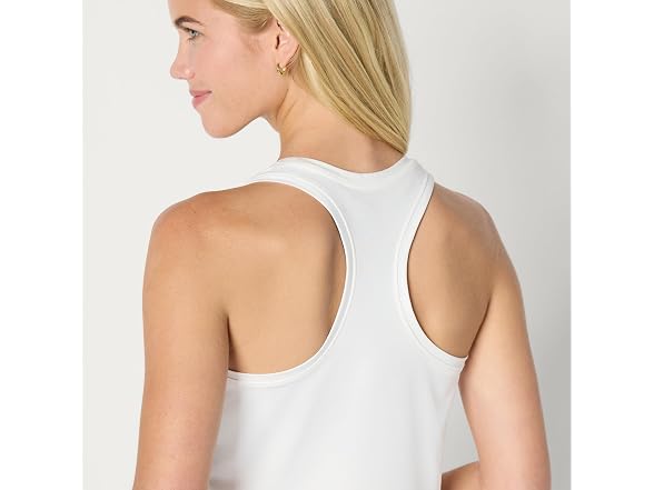 Amazon Essentials Women (XS) Tech Top White