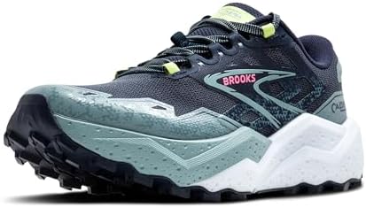 Brooks 1204041B485 6 Brooks Caldera 7 Women's Shoes Peacoat/Citadel/Sunny Lime