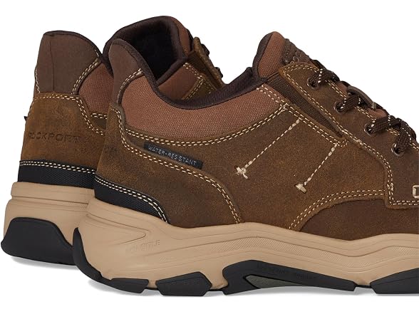 Rockport Men's Ronan Dark Brown Suede