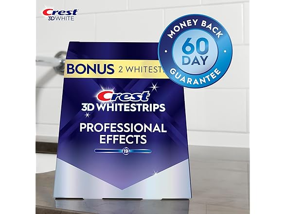 Crest 3D Whitestrips Professional Effects