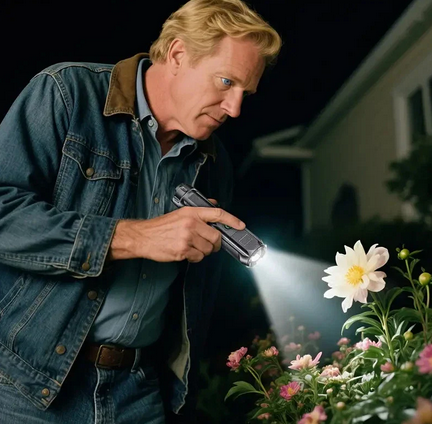 2 Pack Flashlight High Power Telescopic Zoom LED Rechargeable Torch - Gallery 8