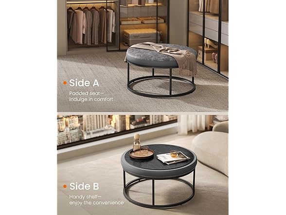 SONGMICS HOME LUIZ Collection - Ottoman