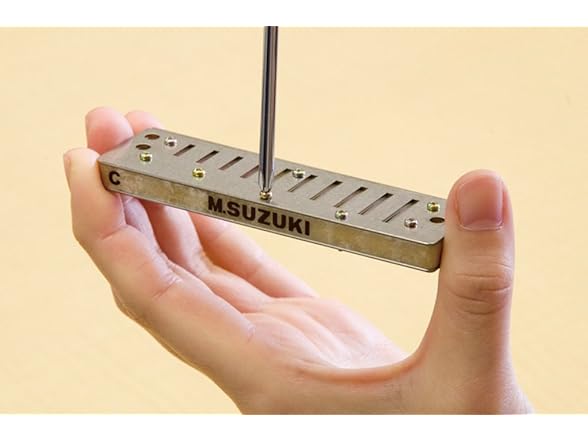 Suzuki Harmonica, Silver (M-20 NLow-F)