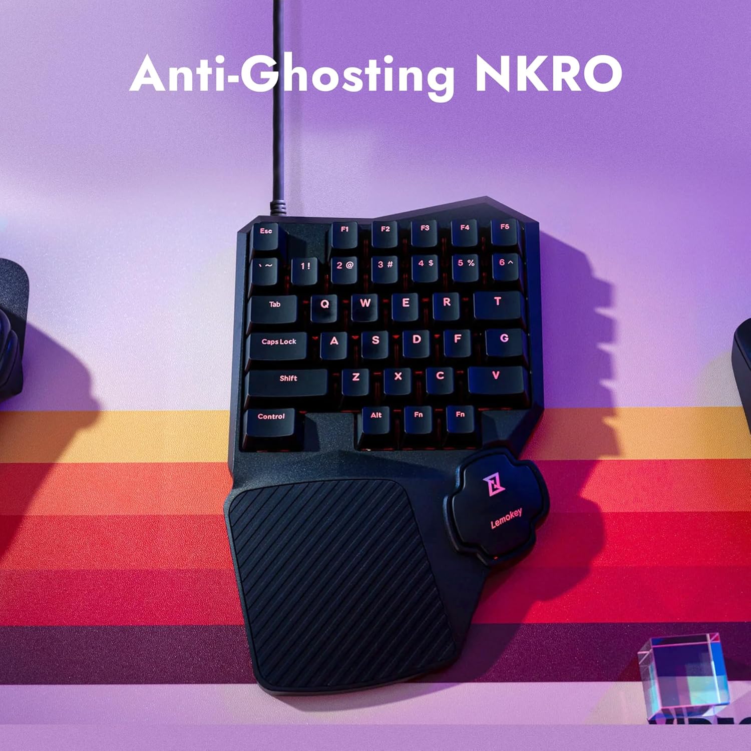 LEMOKEY X0 One Handed Gaming Keyboard - Gallery 14