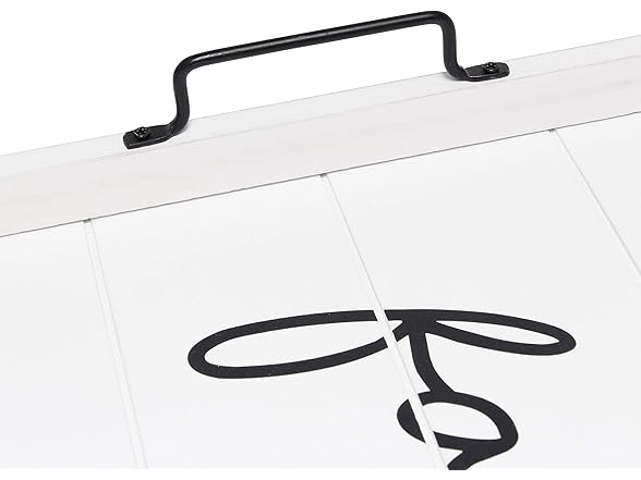 Elegant Wood Serving Tray 15.5x12
