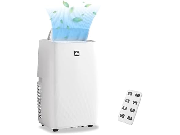 GustoWave 14000 BTUs Portable Air Conditioner Unit
