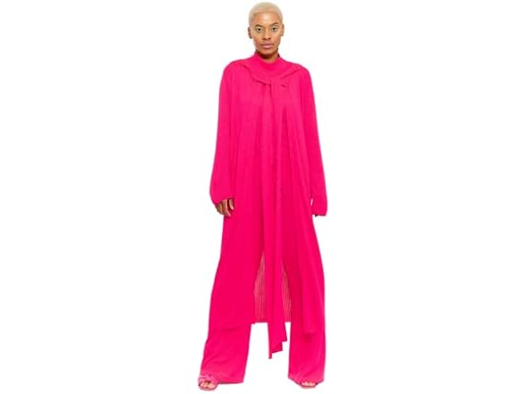 CHAOUICHE Womens Knit Cardigan (S)