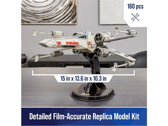4D Build Star Wars Model Kit- T-65 X-Wing Starfighter