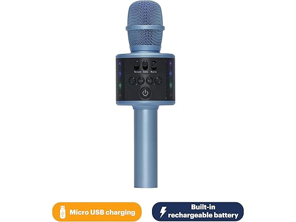 Core Innovations Wireless Bluetooth Karaoke Microphone