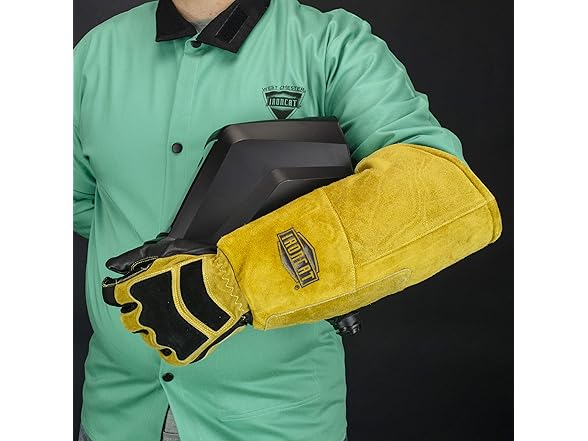 IRONCAT Goat and Cow Stick Welding Glove, Left Hand Only