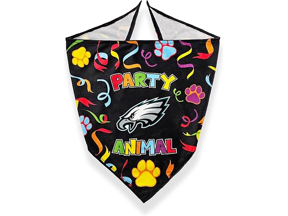 NFL Philadelphia Eagles Pet Birthday Bandana, Large/X-Large