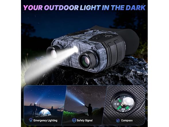 WOSPORTS Night Vision Goggles 3280ft - Gallery 9