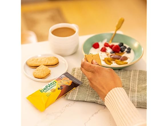 12PK belVita Breakfast Sandwich Dark Chocolate Creme