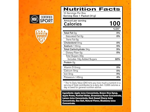 BPN Go Gel Mixed Berry, 10pk