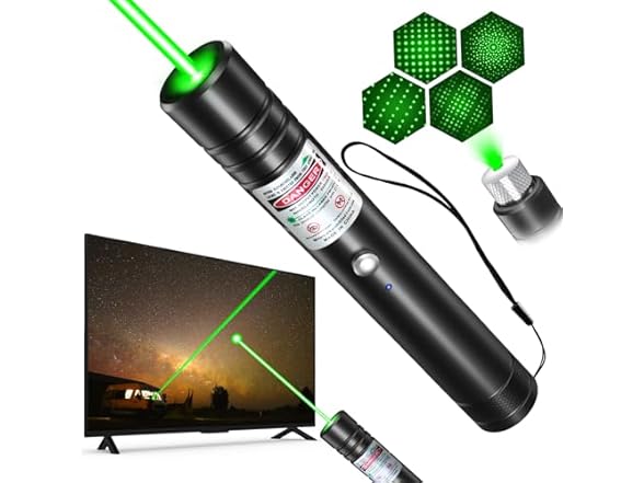 MIPREZT Rechargeable Green Laser Pointer