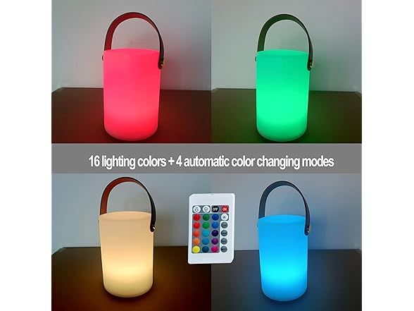 AA Battery Portable Lantern 2pk