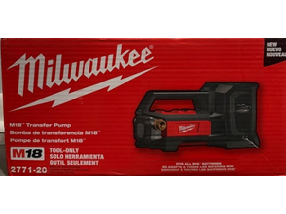 Milwaukee 2771-20 M18 18V 1/4 HP Transfer Pump