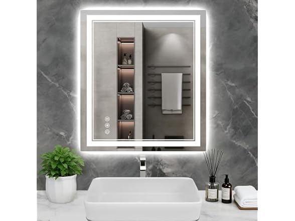 LED Bathroom Mirror with Lights