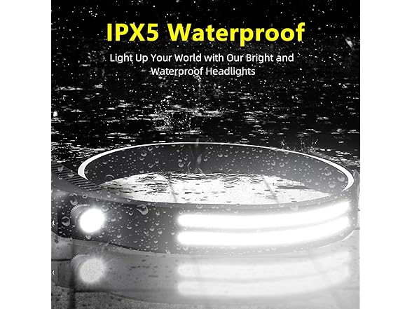 2-Pack Rechargeable LED Headlamps