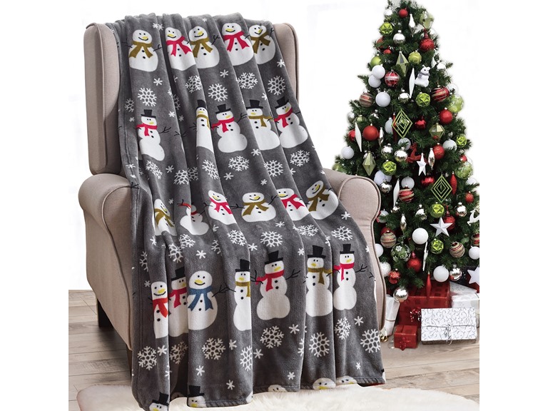 Holiday and Christmas Throw Blanket