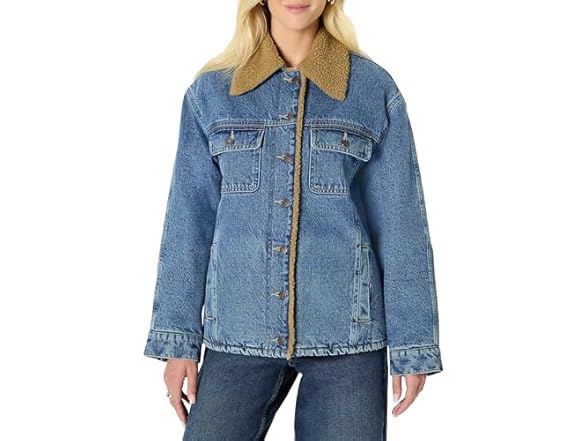 Amazon Essentials Faux-Shearling Lined Jacket