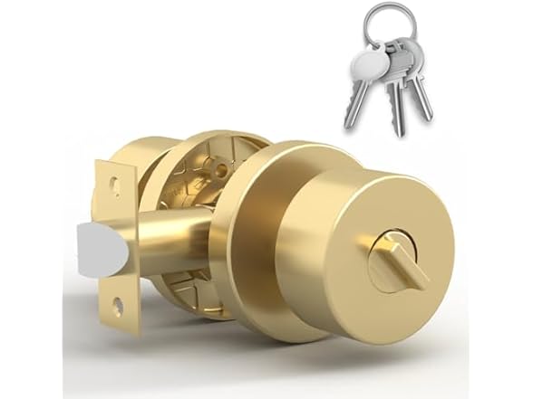 Satin Brass Entry