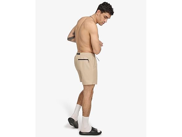 Dkny Men Swim Swim Trunk Tan