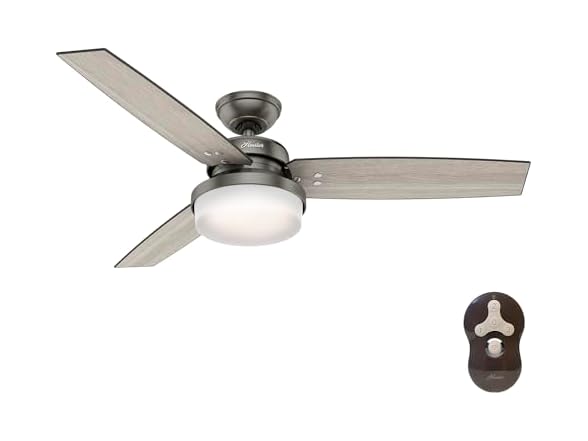 Hunter Sentinel Ceiling Fan 52 inch, Brushed Slate