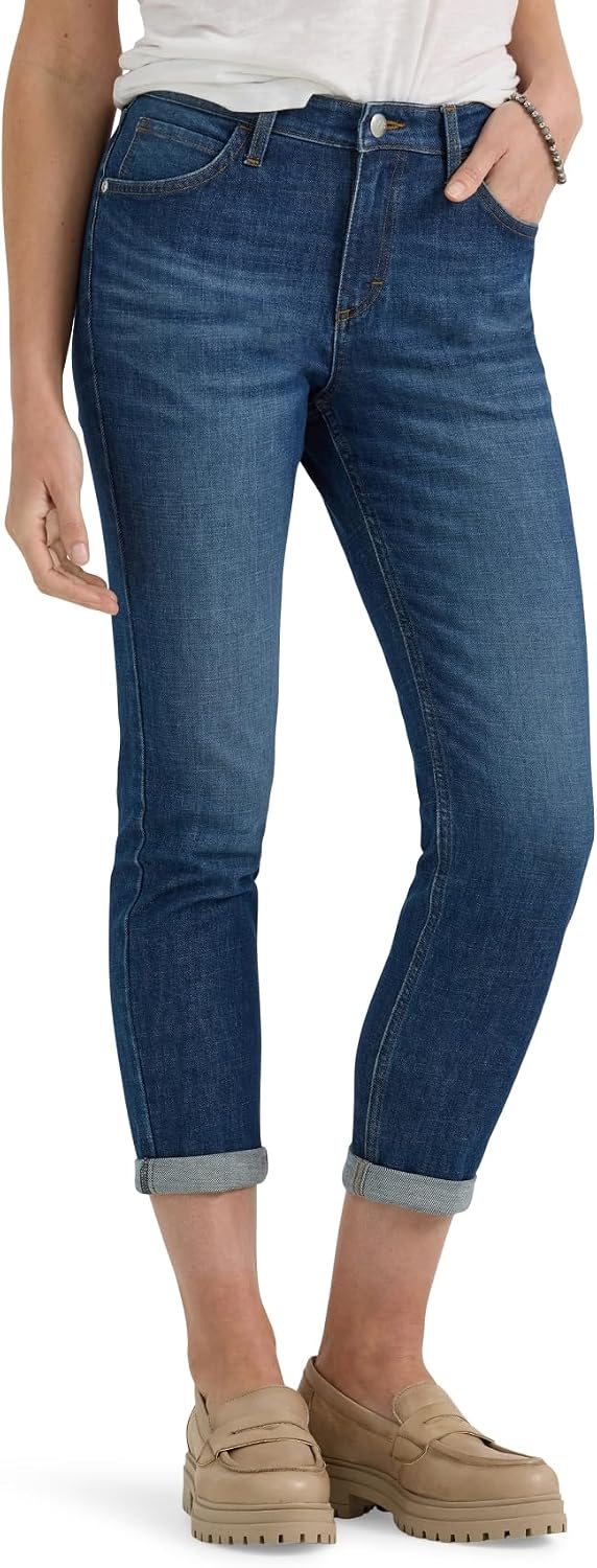 Lee Women Legendary Mid Rise '90s Taper Jean - Gallery 18