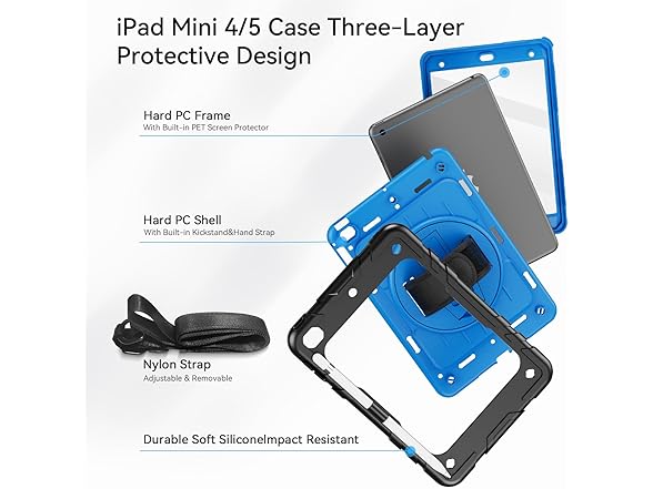 Stweap iPad mini 5/4 Gen 7.9in Case