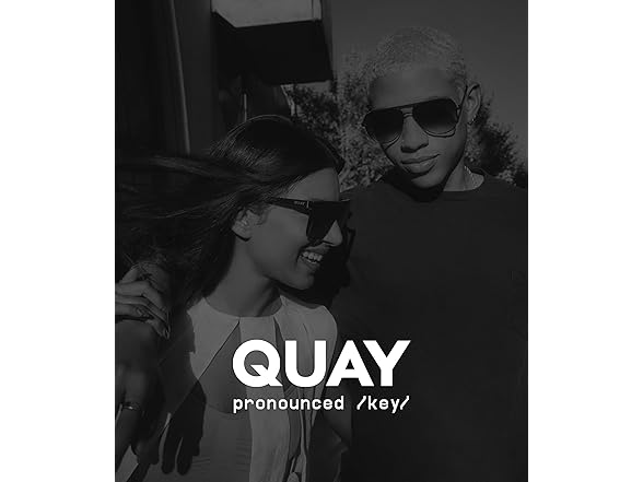 QUAY - Men's Square Shades Sunglasses UV Protection - Gallery 4